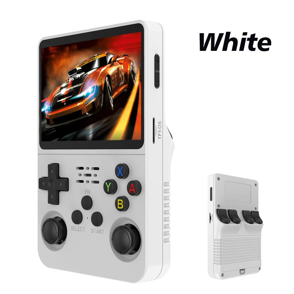 Open Source R36S Retro Handheld Game Console Linux System 3.5 Inch IPS Screen Portable Pocket Video Player 64GB Game Gift