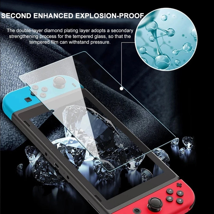 1/2/3PCS Protective Glass for Nintend Switch Tempered Glass Screen Protector for Nintendos Switch Oled Lite NS Accessories Film