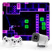 NEW P30 Max Video Game Console Include 2 Wireless Game Controllers 3800 Games Support 4K 1080P Android11 Portable Projector