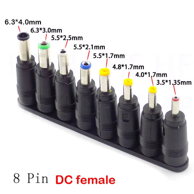 Adjustable AC to DC Power Supply 3V 5V 6V 9V 12V 15V 18V 24V 3A 5A Power Supply Universal 8 Pin DC 48W 60W 72W Adapter