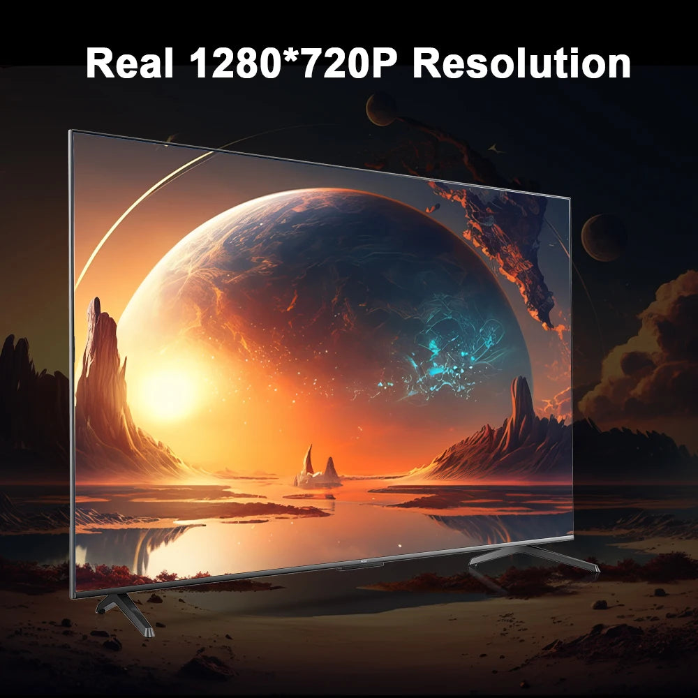 Projector 4K Android 11 HY300 Pro Wifi6 260ANSI Allwinner H713 BT5.0 1080P 1280*720P Cinema Outdoor Portable Projetor