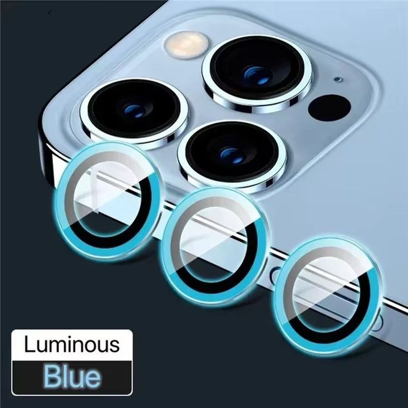 3Pcs Metal Lens Protector Glass for Iphone 15 13 12 11 14 Pro Max Back Camera Lens Protection Film for Iphone 13 Mini 14 15 Plus