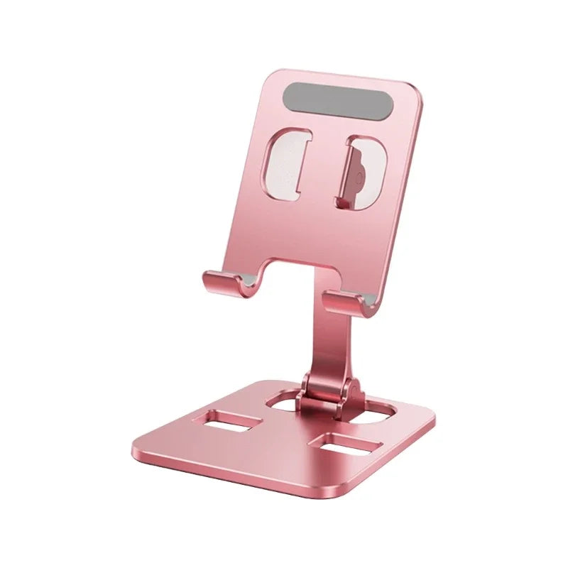 All Aluminum Alloy Foldable Desk Phone Holder Mount Stand for Mobile Phone Holder for Tablet Desktop Metal Holder