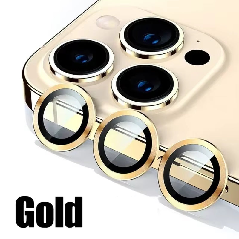 3Pcs Metal Lens Protector Glass for Iphone 15 13 12 11 14 Pro Max Back Camera Lens Protection Film for Iphone 13 Mini 14 15 Plus