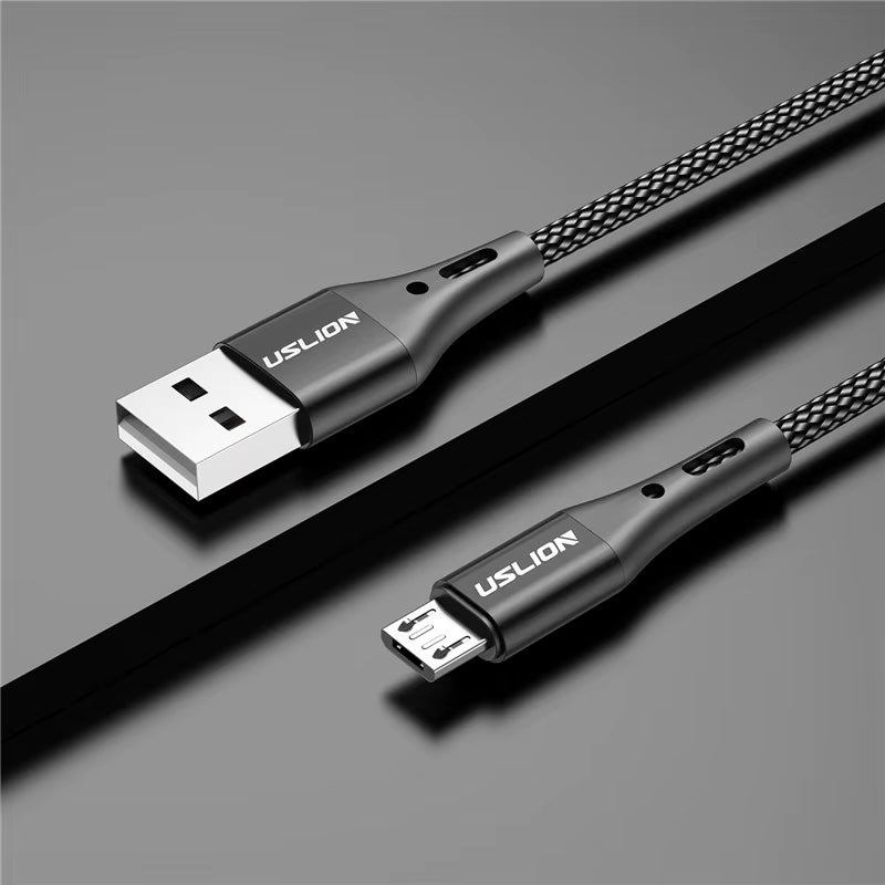 3A Micro USB Cable Fast Charging for Samsung Xiaomi Huawei Realme OPPO Android Mobile Phone USB Data Wire Cord 0.5/1/2/3M