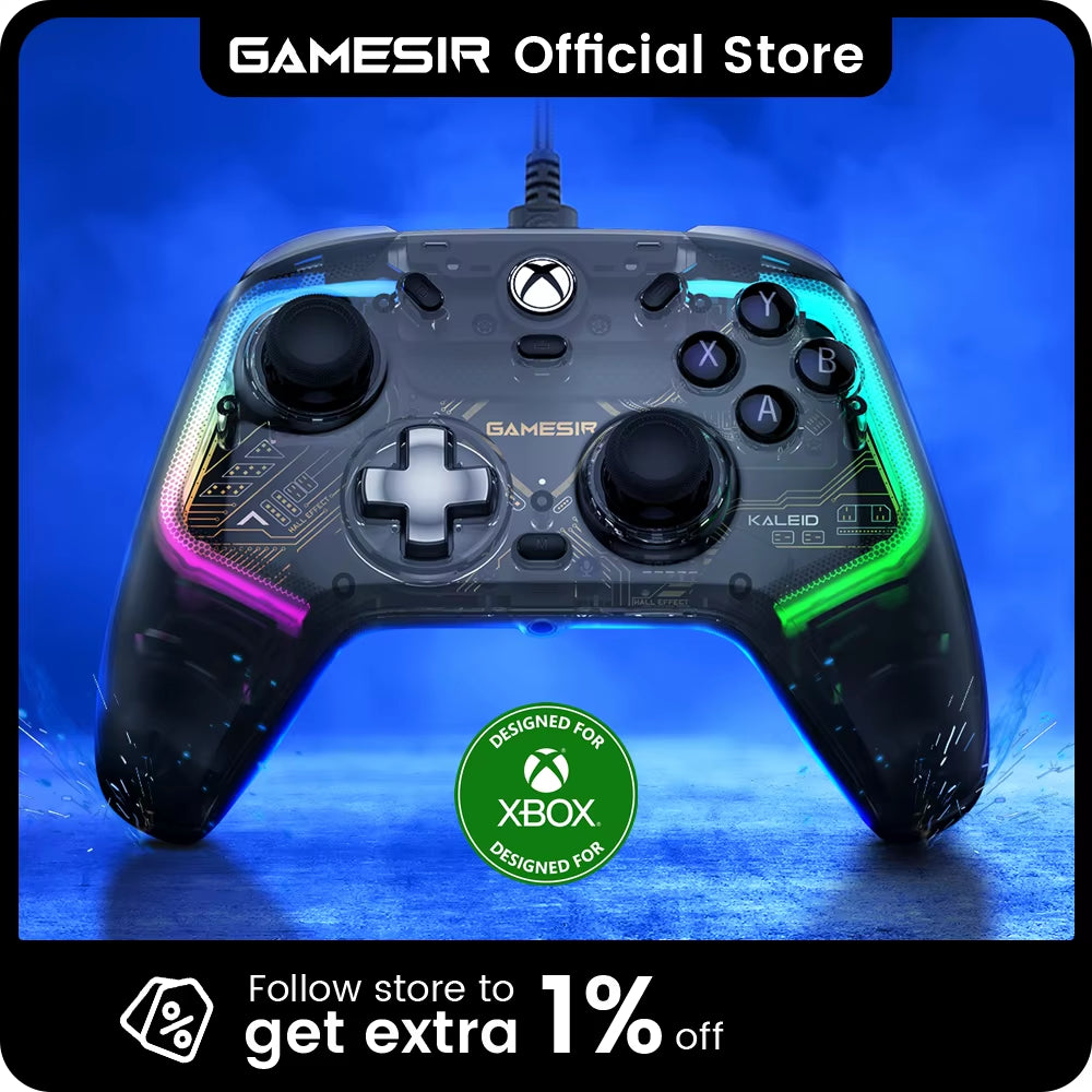 Gamesir Kaleid Xbox Controller  Effect Gamepad for Xbox Series X, Xbox Series S, Xbox One Game Console