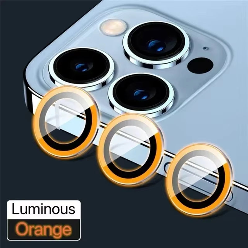 3Pcs Metal Lens Protector Glass for Iphone 15 13 12 11 14 Pro Max Back Camera Lens Protection Film for Iphone 13 Mini 14 15 Plus