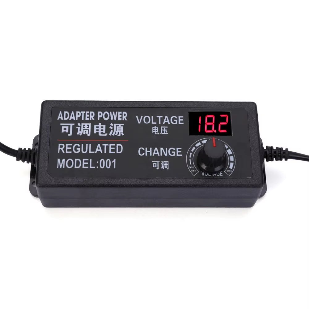 Adjustable AC to DC Power Supply 3V 5V 6V 9V 12V 15V 18V 24V 3A 5A Power Supply Universal 8 Pin DC 48W 60W 72W Adapter