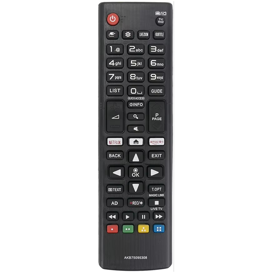 HIGH QUALITY ABS REMOTE CONTROL AKB75095308 for LG SMART TV 433MHZ