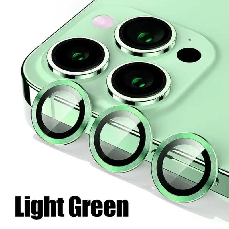 3Pcs Metal Lens Protector Glass for Iphone 15 13 12 11 14 Pro Max Back Camera Lens Protection Film for Iphone 13 Mini 14 15 Plus